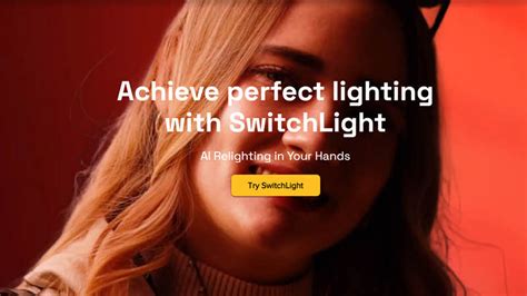 Switchlight – AI based relighting service - CGPress