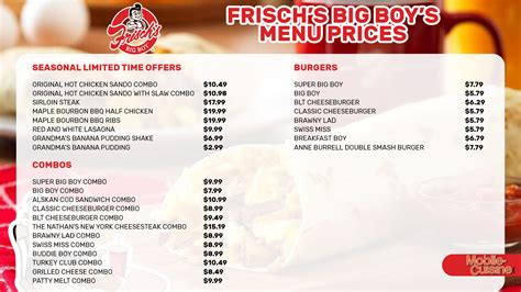 Frisch’s Big Boy Menu Prices + Deal of the Month (2024)