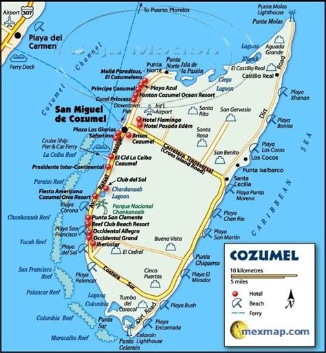 Cozumel Things to do on Your Own - Cozumel My Cozumel | Cozumel map ...