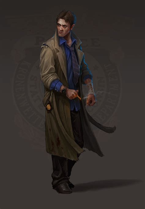 ArtStation - Concept. Detective (in horror world), Tony Sart ...