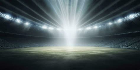 The football stadium at night. Generative AI 32494426 Stock Photo at ...