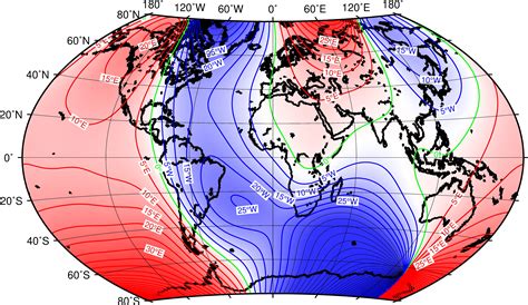 International Geomagnetic Reference Field (IGRF) | BGS Geomagnetism