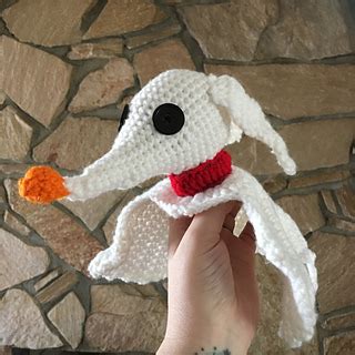 Ravelry: Zero the ghost dog plush pattern by Les Tuques De Stephanie