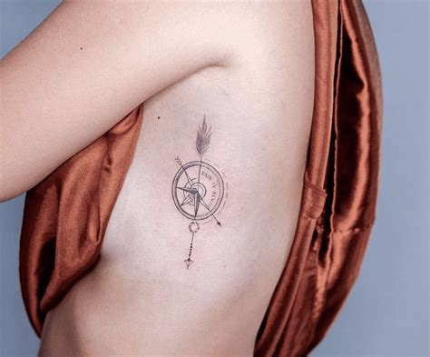 27 Gorgeous Compass Tattoo Ideas