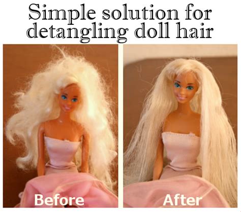 diy home sweet home: Barbie Hair Fix | Barbie hair fix, Fix doll hair ...