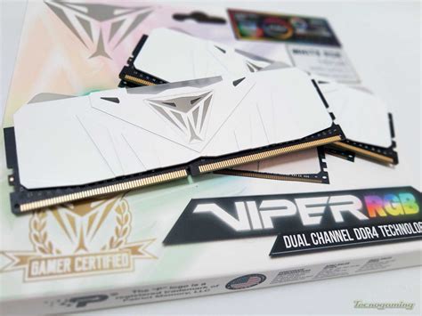 Patriot Viper RGB White 16GB DDR4 kit 3200MHz - iGamesNews