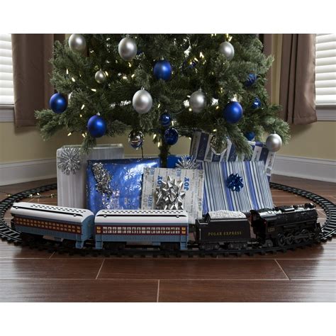 The Polar Express Battery Operated Model Train Set with Remote Control ...