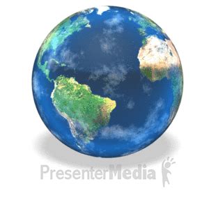 Rotating Globe Png Clipart