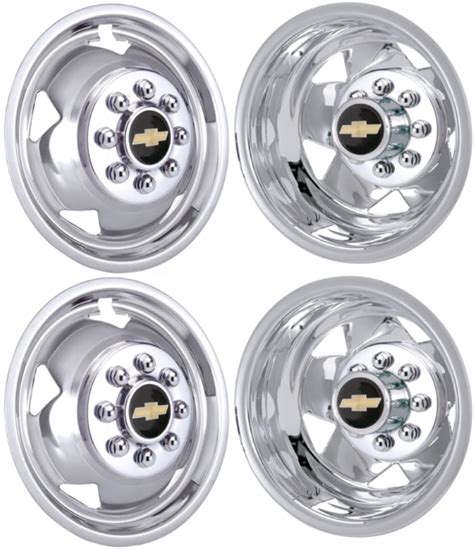 Chevrolet Silverado 3500HD DRW (Dual Rear Wheel) 2011-2020, Set of 4 ...