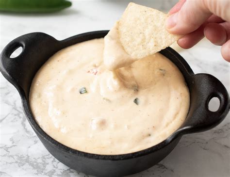 Copycat Chipotle Queso Blanco - Culinary Ginger