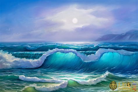 Paintings with Stunning Sea Waves | LeoSystem.art