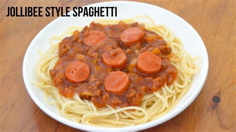 Jollibee Filipino Spaghetti Recipe | Deporecipe.co