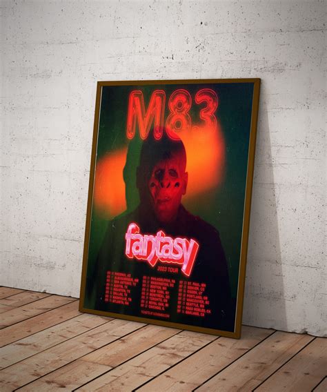 M83 Fantasy 2023 Tour Poster - Etsy