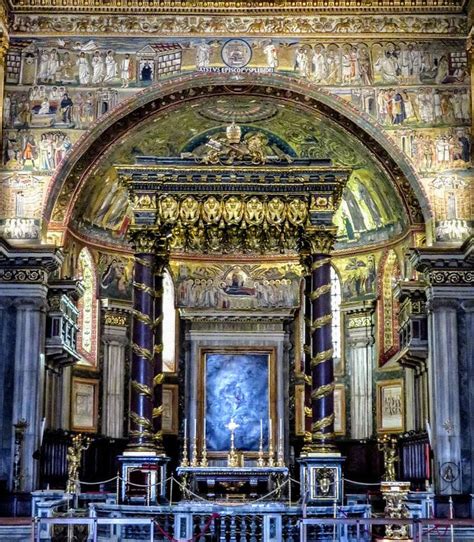 Mosaics in the Church of Santa Maria Maggiore in Rome - Walks in Rome ...