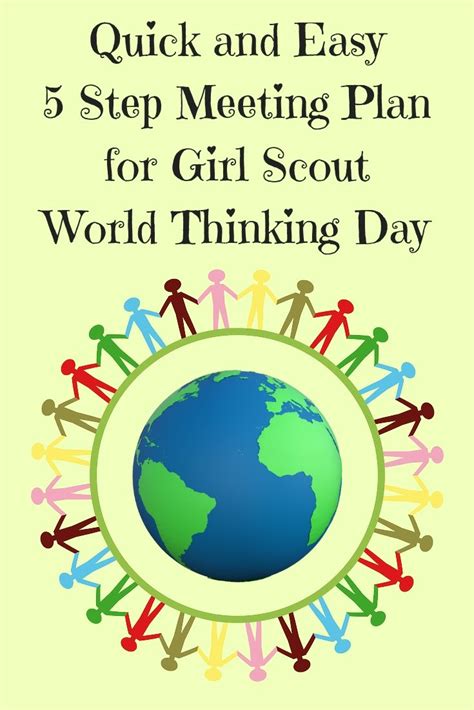 World Thinking Day 2020 Resources | World thinking day, Girl scout ...