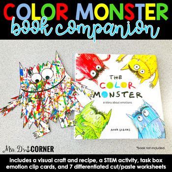 The Color Monster Activities For Preschoolers - Yvonne Hazel's ...