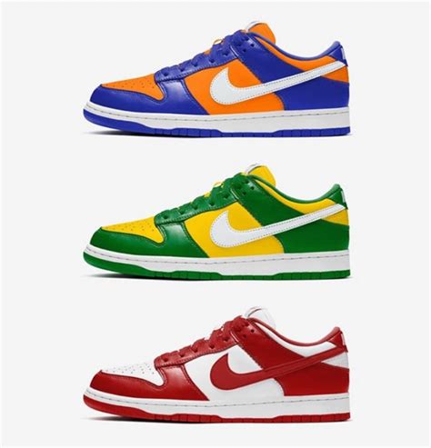 Three More Nike Dunk Low SP Colorways Arriving This Spring/Summer ...