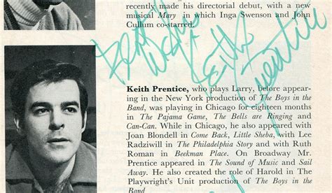 Keith Prentice – Movies & Autographed Portraits Through The Decades