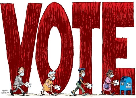 Editorial Cartoon: VOTE - The Independent | News Events Opinion More