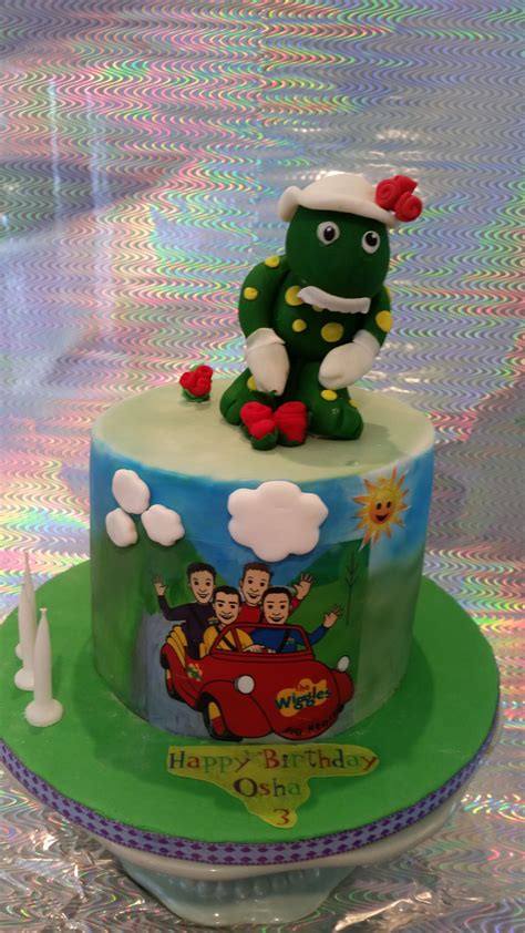 my Wiggles cake with Dorothy the Dinosaur | Wiggles cake, Wiggles ...