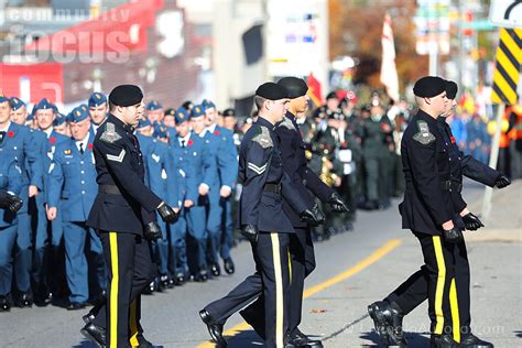 Remembrance Royal Canadian Legion Parade - 2016 In Photos