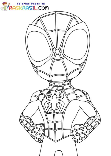 Spidey and His Amazing Friends Coloring Pages in 2022 | Birthday ...