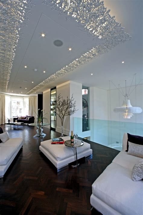 33 examples of modern living room ceiling design. | Interior Design ...