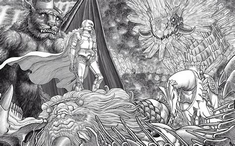 Free download | HD wallpaper: Kentaro Miura, Berserk, Griffith, Zodd ...