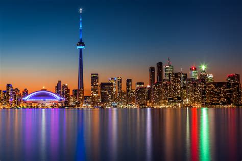 Toronto Skyline Wallpaper 4K / Toronto Wallpaper HD - WallpaperSafari ...