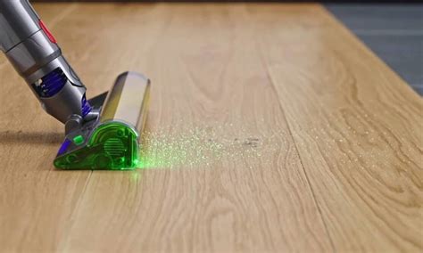 The new Dyson flagship V15 Detect has a Laser Dust Detection system ...