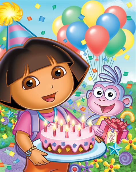 dora birthday clipart 10 free Cliparts | Download images on Clipground 2024