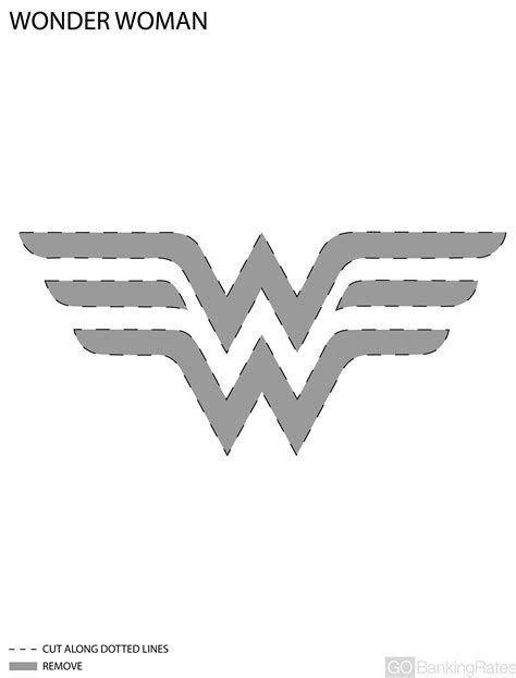 Wonder Woman Symbol Stencil Pumpkin Carving Templates Wonder Woman ...