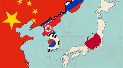 Korean Peninsula On World Map