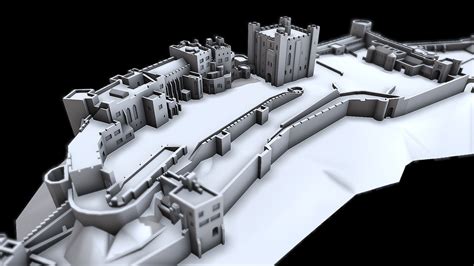 Bamburgh Castle Map