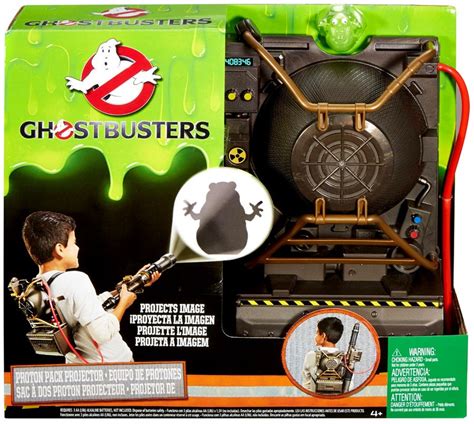 Ghostbusters 2016 Movie Proton Pack Projector Mattel Toys - ToyWiz