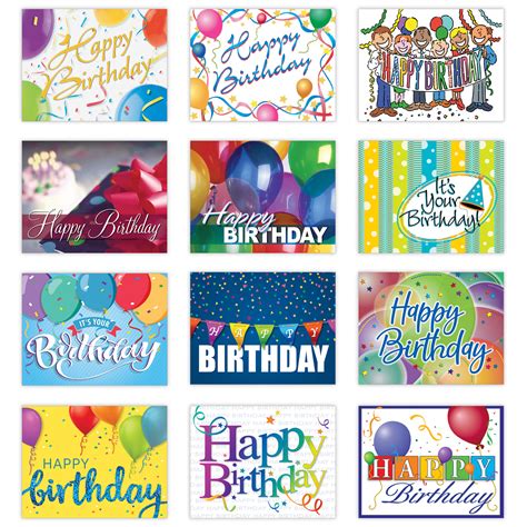 Personalized Happy Birthday Card Assortment From G.Neil