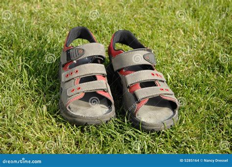 Kids summer sandals stock photo. Image of sunny, copy - 5285164