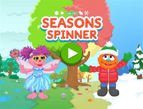 Sesame Street: Seasons Spinner (Online Game) | Soundeffects Wiki | Fandom