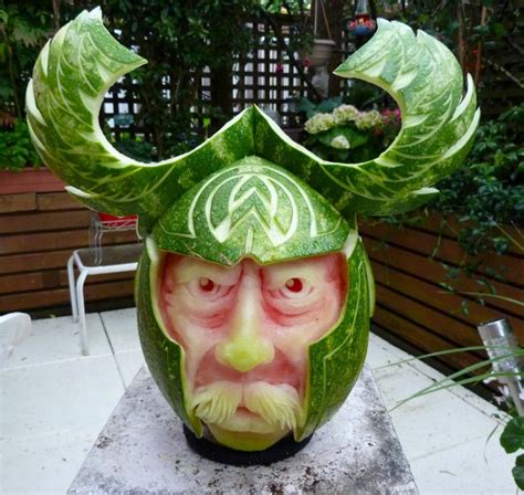 Stunning watermelon carvings | paradoxoff