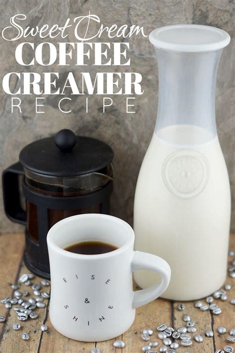 Homemade Sweet Cream Coffee Creamer Recipe – The Domestic Diva