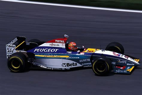 Eddie Irvine Jordan - Peugeot 1995 Grand Prix Racing, Grand Prix Cars ...