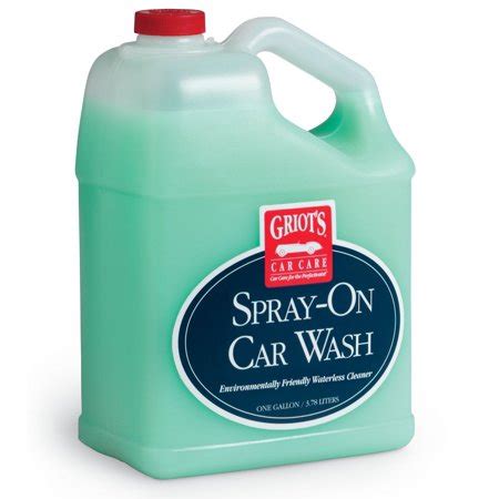 Griots Garage 11066 Spray-On Car Wash Gallon | Walmart Canada