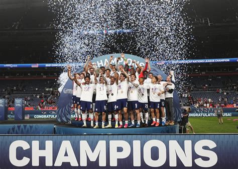 US defeats Mexico to lift trophy in 1st CONCACAF Nations League | Daily ...