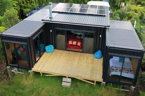 With eco-insulation and solar power, this tiny home built from five ...