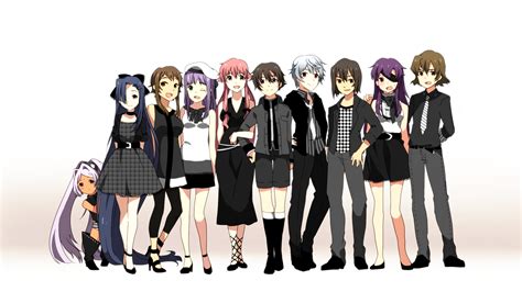 Mirai Nikki Characters - mirai nikki Photo (37630435) - Fanpop