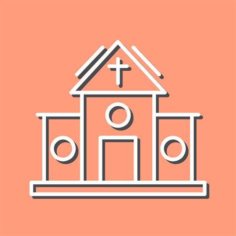 Church Vector Icon 20242287 Vector Art at Vecteezy