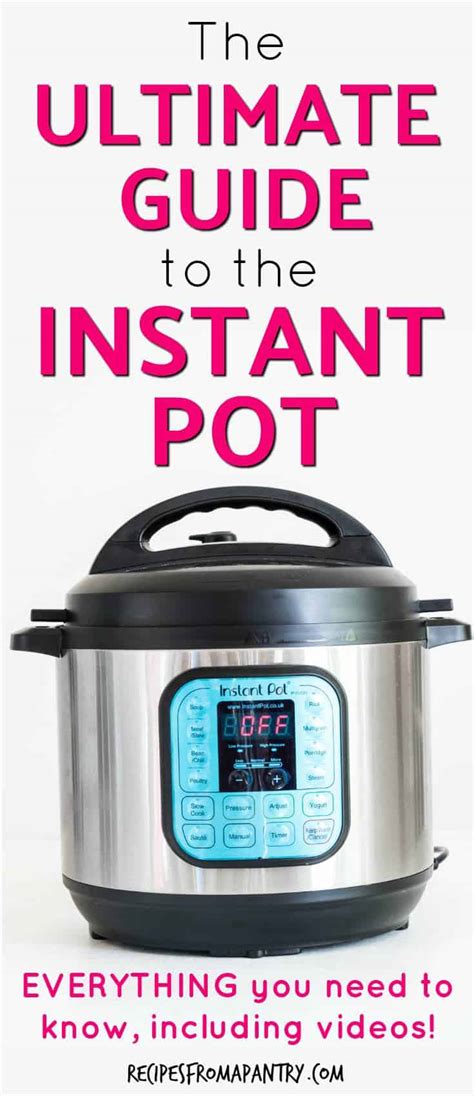 Instant Pot Review – The Ultimate Guide to the Instant Pot - Recipes ...