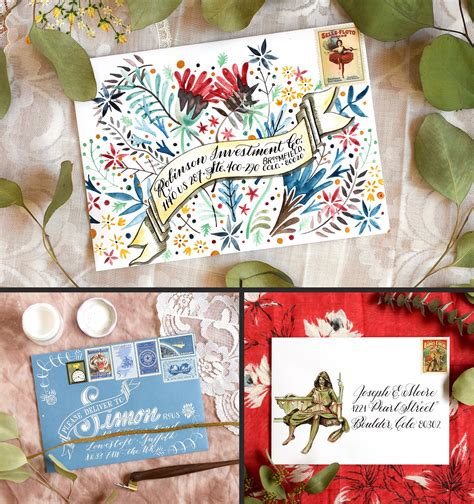 Three Envelope Art Mini-Tutorials – The Postman's Knock