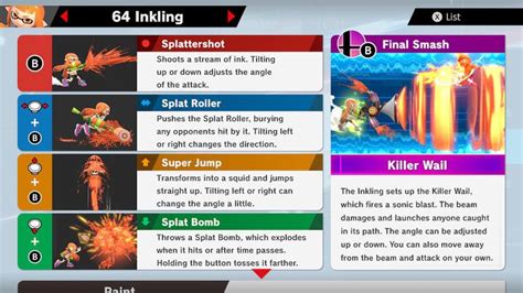 Nerfplz | Super Smash Brothers Ultimate | Inkling | Smash Ultimate ...