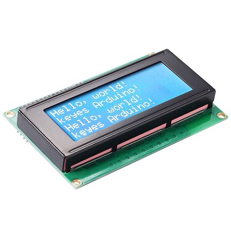 IIC/12C LCD2004 Serial LCD Module Display (Blue Backlight)